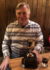 John P with the THIRSTY Cup Trophy