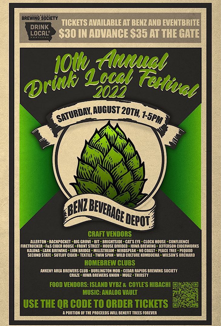 Drink Local 2022 Poster
